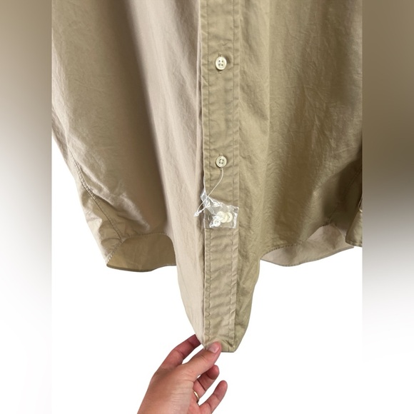 Ralph Lauren tan Blake long sleeve button down shirt - Picture 2 of 5